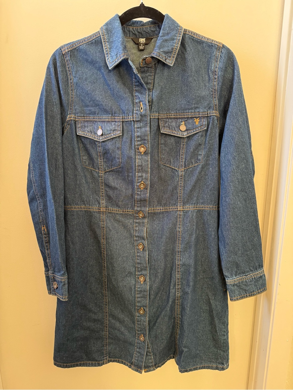 Frye Blue Denim Dress